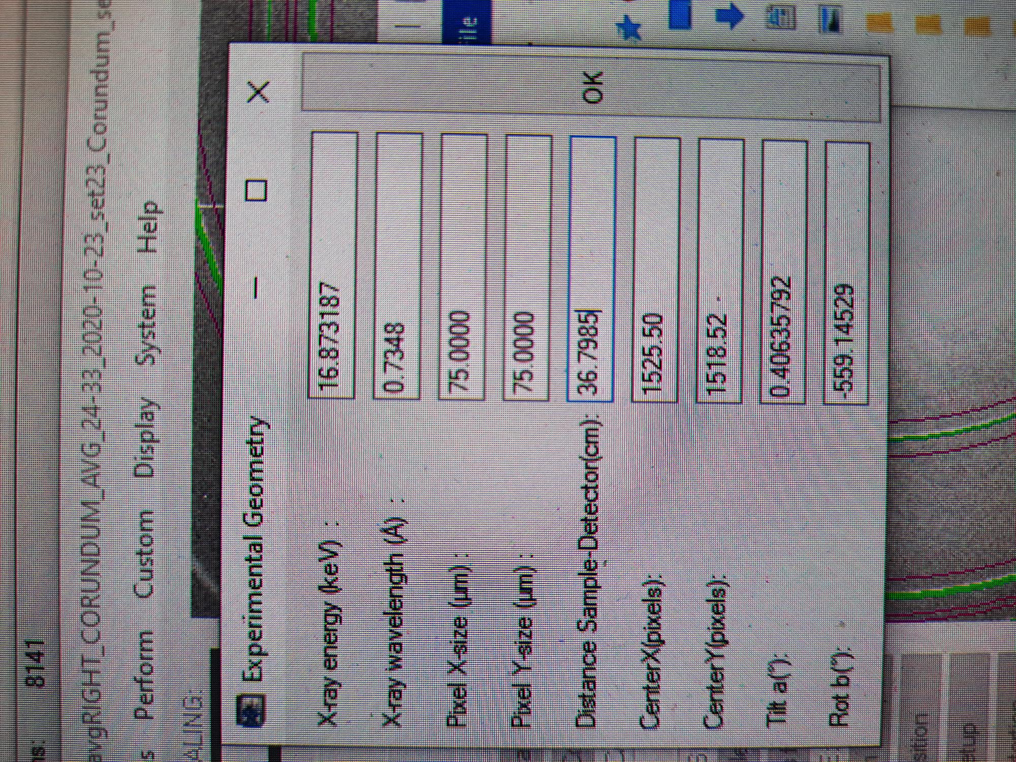 XRD_calibration_for_BlackCorals_chitin